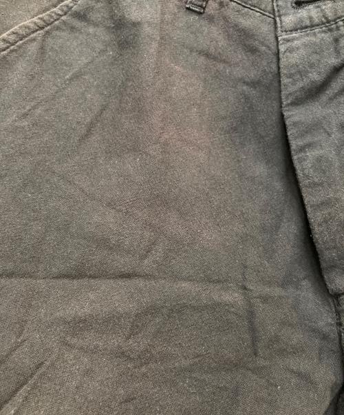 ANN DEMEULEMEESTER（アンドゥムルメステール）ANN DEMEULEMEESTER (アンドゥムルメステール) コットンパンツ ブラック サイズ:XSの古着・服飾アイテム