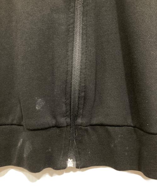 EMPORIO ARMANI（エンポリオ アルマーニ）EMPORIO ARMANI (エンポリオ アルマーニ) ジップパーカー ブラック×グリーン サイズ:Ｌの古着・服飾アイテム