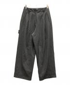 TODAYFULトゥデイフル）の古着「Wool Painter Pants」｜グレー
