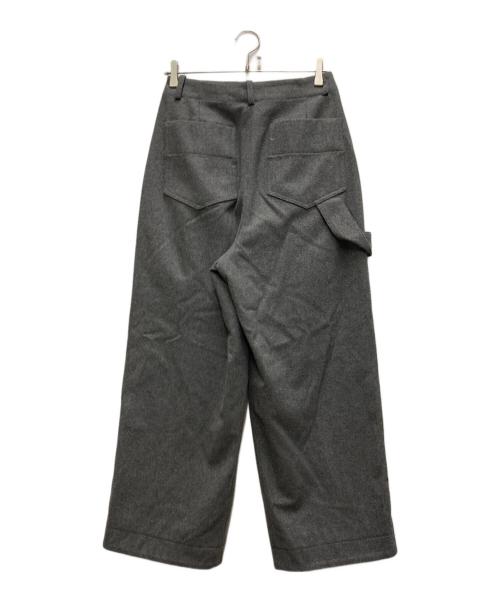 TODAYFUL（トゥデイフル）TODAYFUL (トゥデイフル) Wool Painter Pants グレー サイズ:38の古着・服飾アイテム