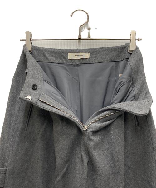 TODAYFUL（トゥデイフル）TODAYFUL (トゥデイフル) Wool Painter Pants グレー サイズ:38の古着・服飾アイテム