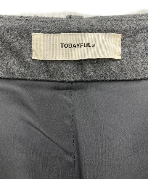 TODAYFUL（トゥデイフル）TODAYFUL (トゥデイフル) Wool Painter Pants グレー サイズ:38の古着・服飾アイテム