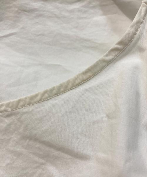 MM6 Maison Margiela（エムエムシックスメゾンマルジェラ）MM6 Maison Margiela (エムエムシックスメゾンマルジェラ) 切替ワンピース ホワイト サイズ:40の古着・服飾アイテム