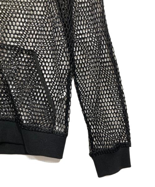 DIESEL（ディーゼル）DIESEL (ディーゼル) メッシュジップアップカットソー ブラック サイズ:xsの古着・服飾アイテム