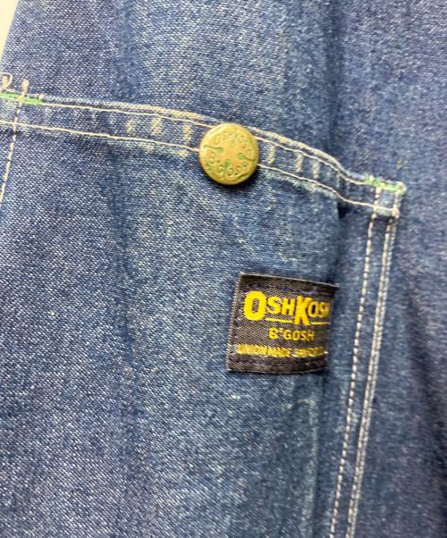 OSH KOSH（オシュコシュ）OSH KOSH (オシュコシュ) 70's~80's カバーオール ブルー サイズ:42の古着・服飾アイテム