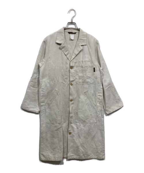 LE LABOUREUR（ル ラブルール）LE LABOUREUR (ル ラブルール) リネンコート ベージュ サイズ:不明の古着・服飾アイテム