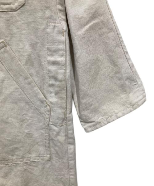 LE LABOUREUR（ル ラブルール）LE LABOUREUR (ル ラブルール) リネンコート ベージュ サイズ:不明の古着・服飾アイテム