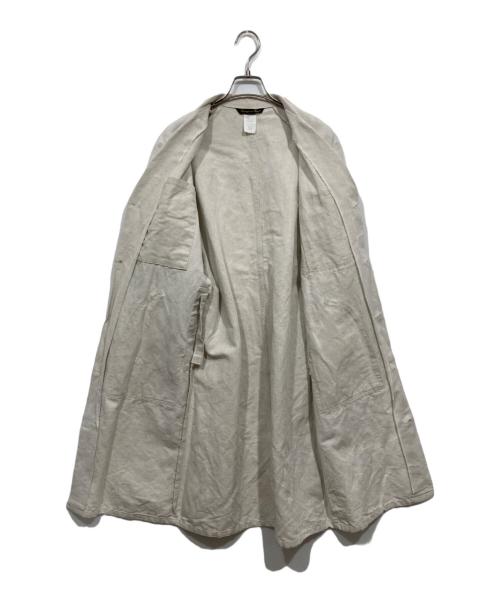 LE LABOUREUR（ル ラブルール）LE LABOUREUR (ル ラブルール) リネンコート ベージュ サイズ:不明の古着・服飾アイテム