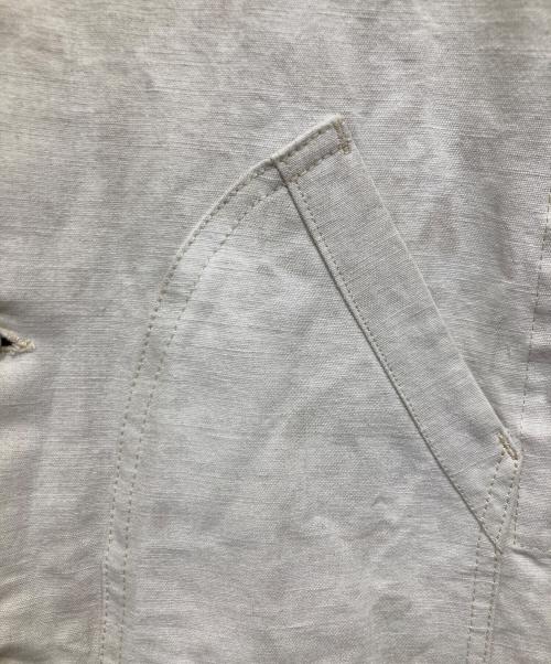 LE LABOUREUR（ル ラブルール）LE LABOUREUR (ル ラブルール) リネンコート ベージュ サイズ:不明の古着・服飾アイテム
