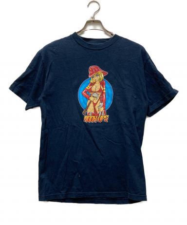 み*ん様 90s Hook-Ups Tシャツ フックアップス y2k 中古・古着通販】HOOK-UPS (フックアップス) 00's プリントtシャツ