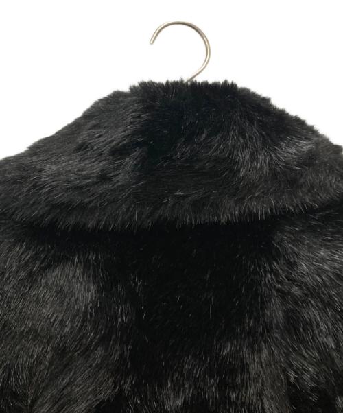 Jakke（ジャッキー）Jakke (ジャッキー) ファージャケット ブラック サイズ:Mの古着・服飾アイテム