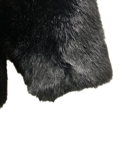 Jakke（ジャッキー）Jakke (ジャッキー) ファージャケット ブラック サイズ:Mの古着・服飾アイテム