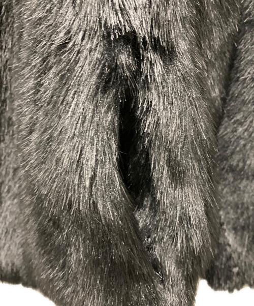 Jakke（ジャッキー）Jakke (ジャッキー) ファージャケット ブラック サイズ:Mの古着・服飾アイテム