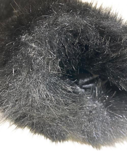 Jakke（ジャッキー）Jakke (ジャッキー) ファージャケット ブラック サイズ:Mの古着・服飾アイテム