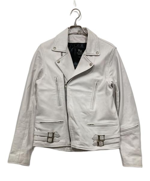 RHENIUM（レニウム）RHENIUM (レニウム) ラムレザージャケット グレー サイズ:42の古着・服飾アイテム