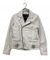 RHENIUM（レニウム）の古着「ラムレザージャケット」｜グレー
