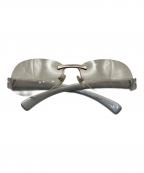 CHANELシャネル）の古着「ココマークリムレスサングラス」｜グレー