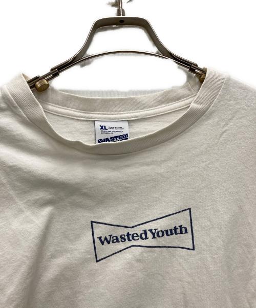 WASTED YOUTH（ウェイステッドユース）Wasted Youth (ウェイステッドユース) プリントTシャツ ホワイト サイズ:XLの古着・服飾アイテム