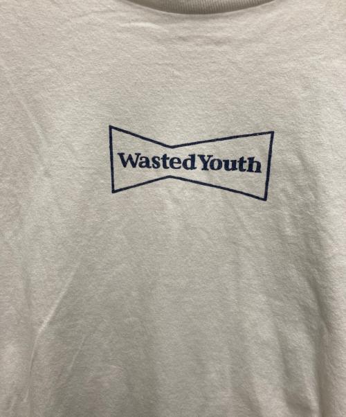 WASTED YOUTH（ウェイステッドユース）Wasted Youth (ウェイステッドユース) プリントTシャツ ホワイト サイズ:XLの古着・服飾アイテム