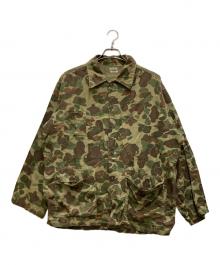 KAMO（カモ）の古着「60sカモフラシャツ」｜グリーン