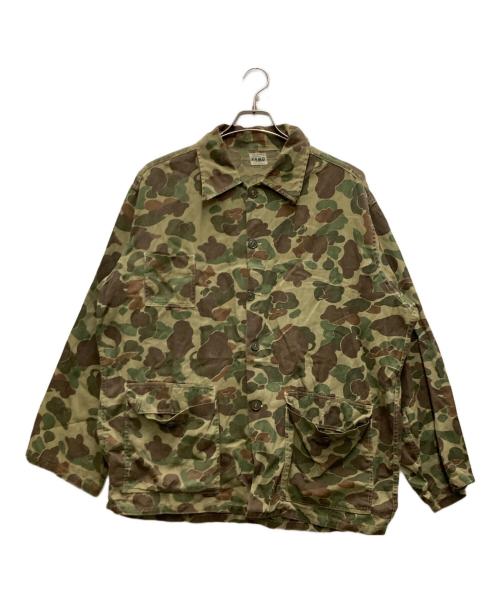 KAMO（カモ）KAMO (カモ) 60sカモフラシャツ グリーン サイズ:Lの古着・服飾アイテム