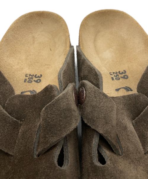 BIRKENSTOCK（ビルケンシュトック）BIRKENSTOCK (ビルケンシュトック) BOSTON ブラウン サイズ:39の古着・服飾アイテム