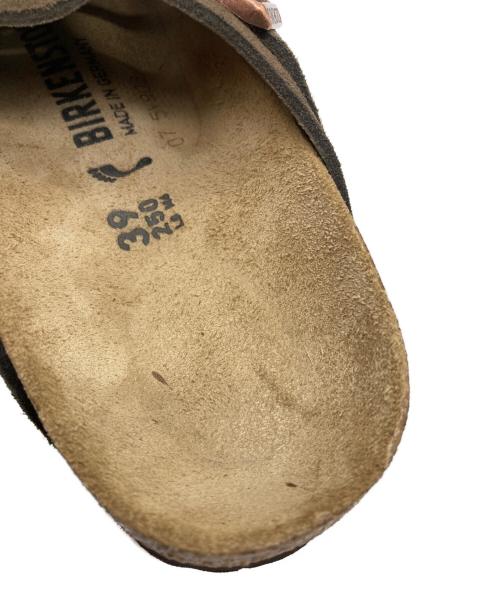 BIRKENSTOCK（ビルケンシュトック）BIRKENSTOCK (ビルケンシュトック) BOSTON ブラウン サイズ:39の古着・服飾アイテム