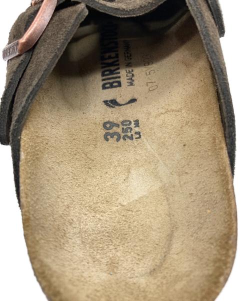 BIRKENSTOCK（ビルケンシュトック）BIRKENSTOCK (ビルケンシュトック) BOSTON ブラウン サイズ:39の古着・服飾アイテム