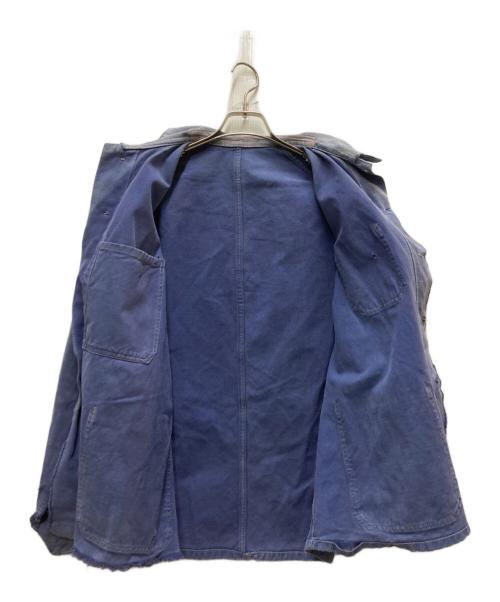 France Vintage（フランスヴィンテージ）France Vintage (フランスヴィンテージ) 40s Blue Moleskin Work Jacket ネイビー サイズ:不明の古着・服飾アイテム