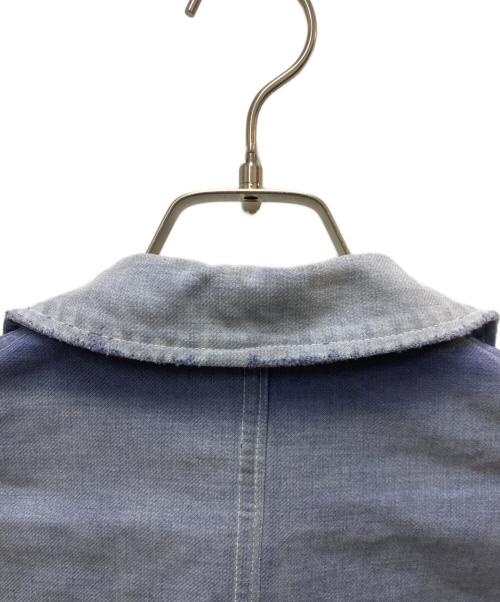 France Vintage（フランスヴィンテージ）France Vintage (フランスヴィンテージ) 40s Blue Moleskin Work Jacket ネイビー サイズ:不明の古着・服飾アイテム