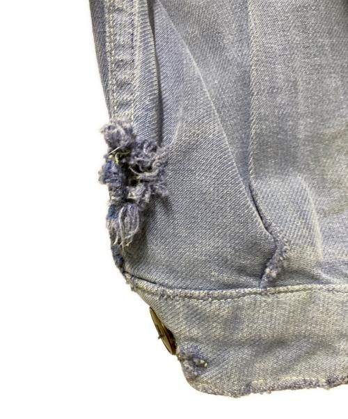 France Vintage（フランスヴィンテージ）France Vintage (フランスヴィンテージ) 40s Blue Moleskin Work Jacket ネイビー サイズ:不明の古着・服飾アイテム