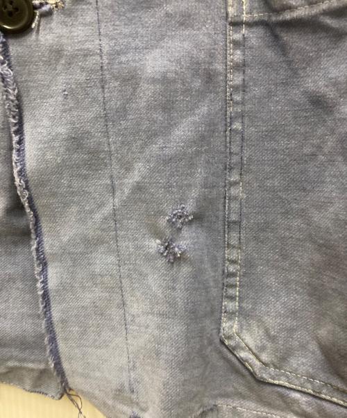 France Vintage（フランスヴィンテージ）France Vintage (フランスヴィンテージ) 40s Blue Moleskin Work Jacket ネイビー サイズ:不明の古着・服飾アイテム