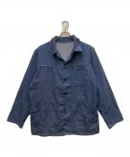 EURO VINTAGEユーロヴィンテージ）の古着「60s カバーオール」｜インディゴ
