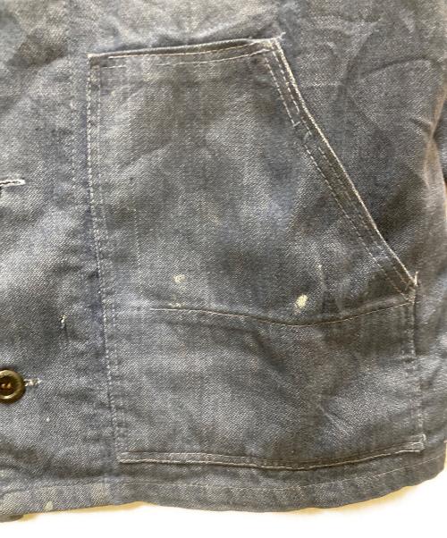 EURO VINTAGE（ユーロヴィンテージ）EURO VINTAGE (ユーロヴィンテージ) 60s カバーオール インディゴ サイズ:不明の古着・服飾アイテム