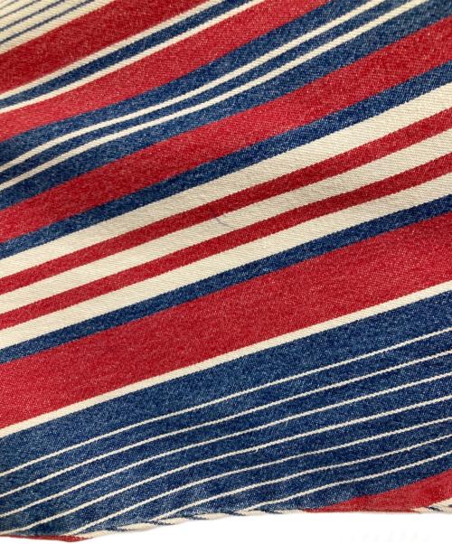 LEVI'S（リーバイス）LEVI'S (リーバイス) 90s マルチストライプシャツ レッド×ブルー サイズ:XLの古着・服飾アイテム