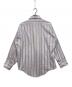 Belmont pacer by Arrow (ベルモントペーサーバイアロー) 70s stripe L/S shirts パープル×ホワイト サイズ:17-34：7000円