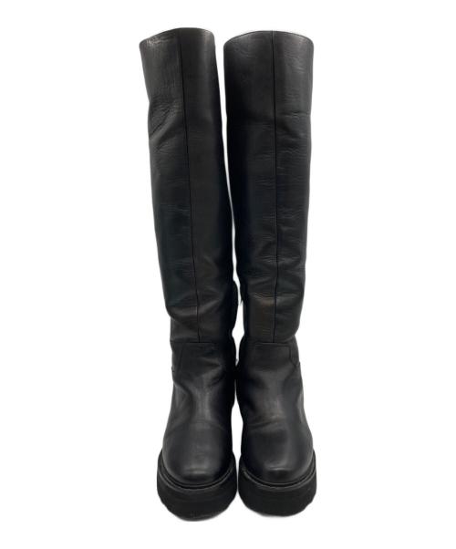 DEUXIEME CLASSE（ドゥーズィエム クラス）DEUXIEME CLASSE (ドゥーズィエム クラス) KNEE HIGH BOOTS ブラック サイズ:7の古着・服飾アイテム