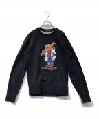 POLO RALPH LAURENポロ・ラルフローレン）の古着「ベアスウェット」｜グレー