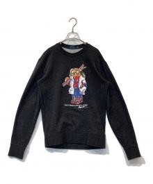 POLO RALPH LAUREN（ポロ・ラルフローレン）の古着「ベアスウェット」｜グレー