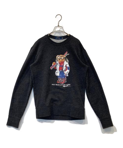 POLO RALPH LAUREN（ポロ・ラルフローレン）POLO RALPH LAUREN (ポロ・ラルフローレン) ベアスウェット グレー サイズ:Sの古着・服飾アイテム
