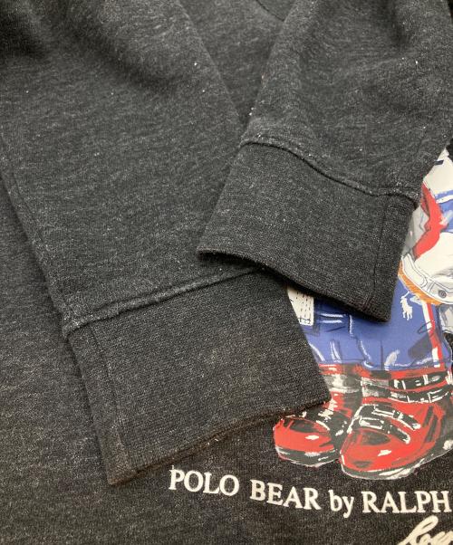 POLO RALPH LAUREN（ポロ・ラルフローレン）POLO RALPH LAUREN (ポロ・ラルフローレン) ベアスウェット グレー サイズ:Sの古着・服飾アイテム