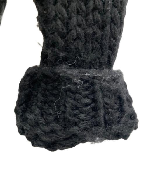 THE TOE（ザ・トゥー）THE TOE (ザ・トゥー) Notting Hill Heart Knit ブラック サイズ:Sの古着・服飾アイテム