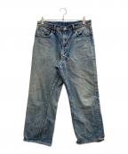 KAPTAIN SUNSHINEキャプテンサンシャイン）の古着「Skate Shoecut Denim」｜インディゴ
