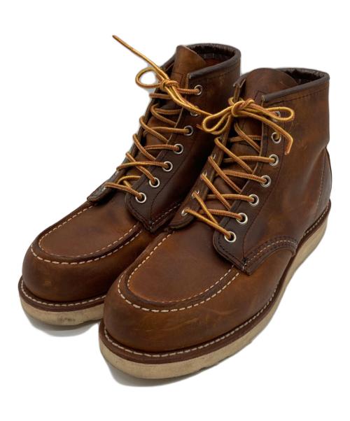 RED WING（レッドウィング）RED WING (レッドウィング) 6-inch Classic Moc ブラウン サイズ:25cmの古着・服飾アイテム