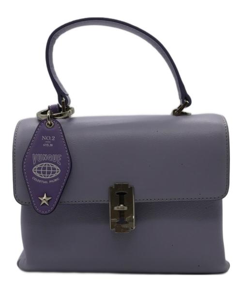 vunque（ブンク）vunque (ブンク) ショルダーバッグ パープルの古着・服飾アイテム