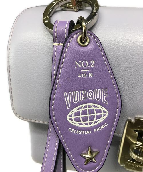 vunque（ブンク）vunque (ブンク) ショルダーバッグ パープルの古着・服飾アイテム