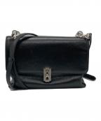 vunqueブンク）の古着「ターンロックショルダーバッグ」｜ブラック