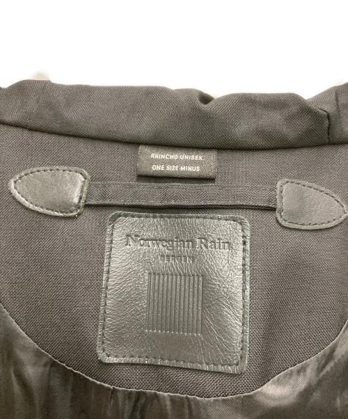 Norwegian Rain（ノルウェージャンレイン）Norwegian Rain (ノルウェージャンレイン) レインチョ コート ブラック サイズ:FREEの古着・服飾アイテム