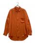 UJOH（ウジョー）の古着「フルオープンシャツ」｜オレンジ