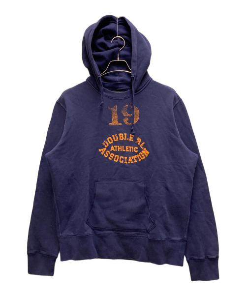 RRL（ダブルアールエル）RRL (ダブルアールエル) 後付けパーカー ネイビー サイズ:Ⅼの古着・服飾アイテム